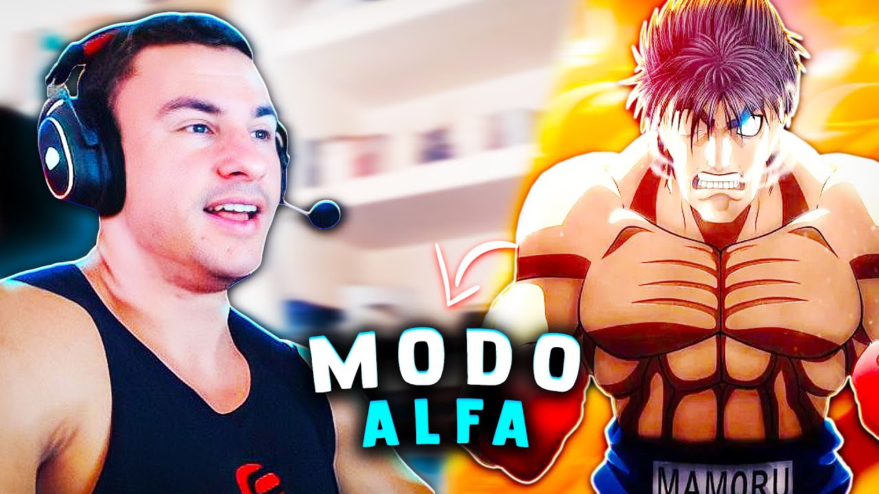 SUPER XANDÃO REAGINDO - EVOLUÇÃO DE UM BETA (Hajime no Ippo)