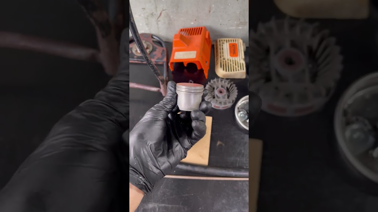 Roçadeira costal Stihl FR 220 - Revisão, limpeza e descarbonização
