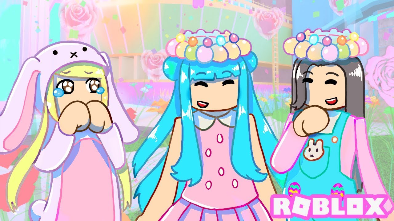 The MEAN GIRLS Got The NEW EASTER HALO But I Didn't... | Roblox Royale High Roleplay