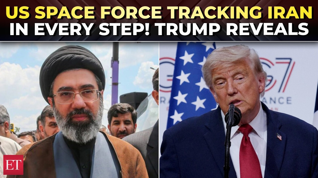 &lsquo;Suppose you're Mohammad&hellip;&rsquo;: Trump drops &lsquo;space force camera watching every Iranian home&rsquo; bombshell