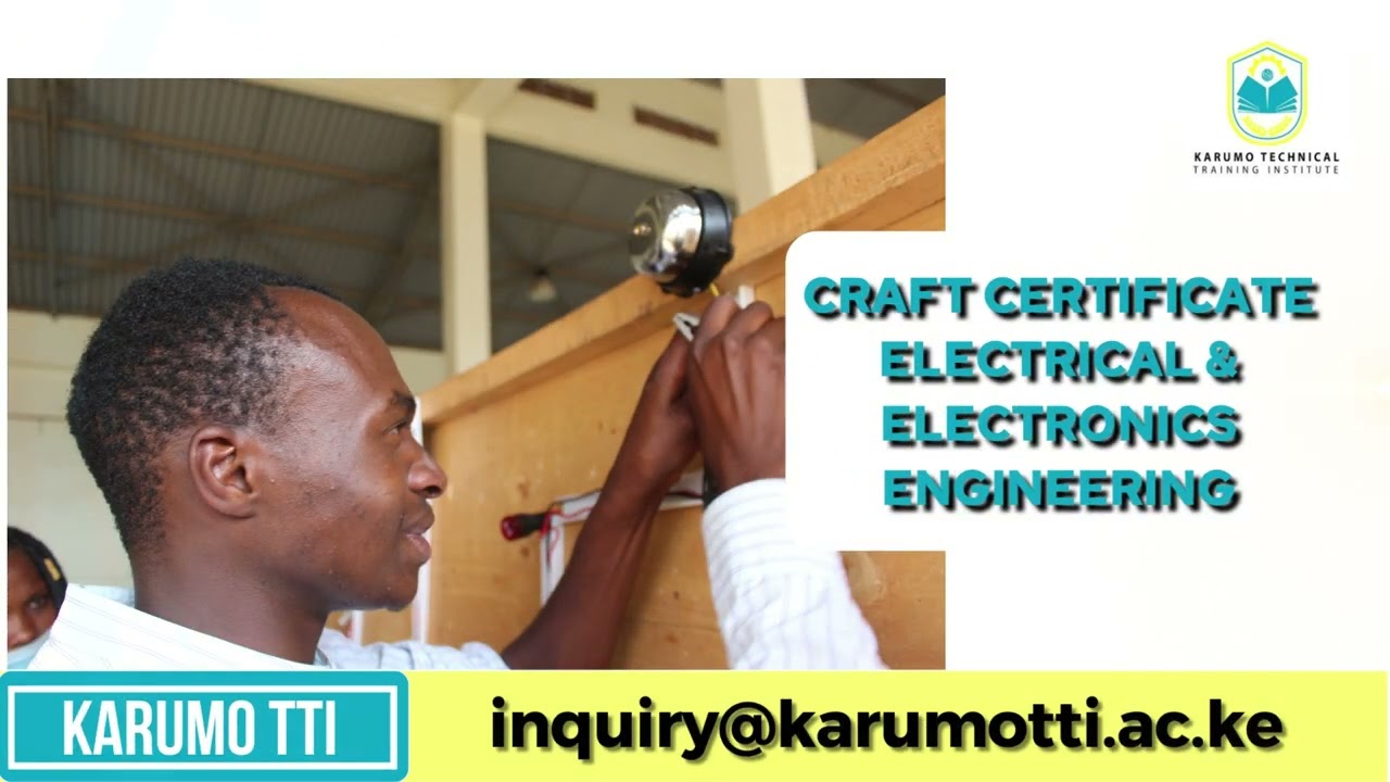 Karumo Technical Training Institute September 2023 Intake