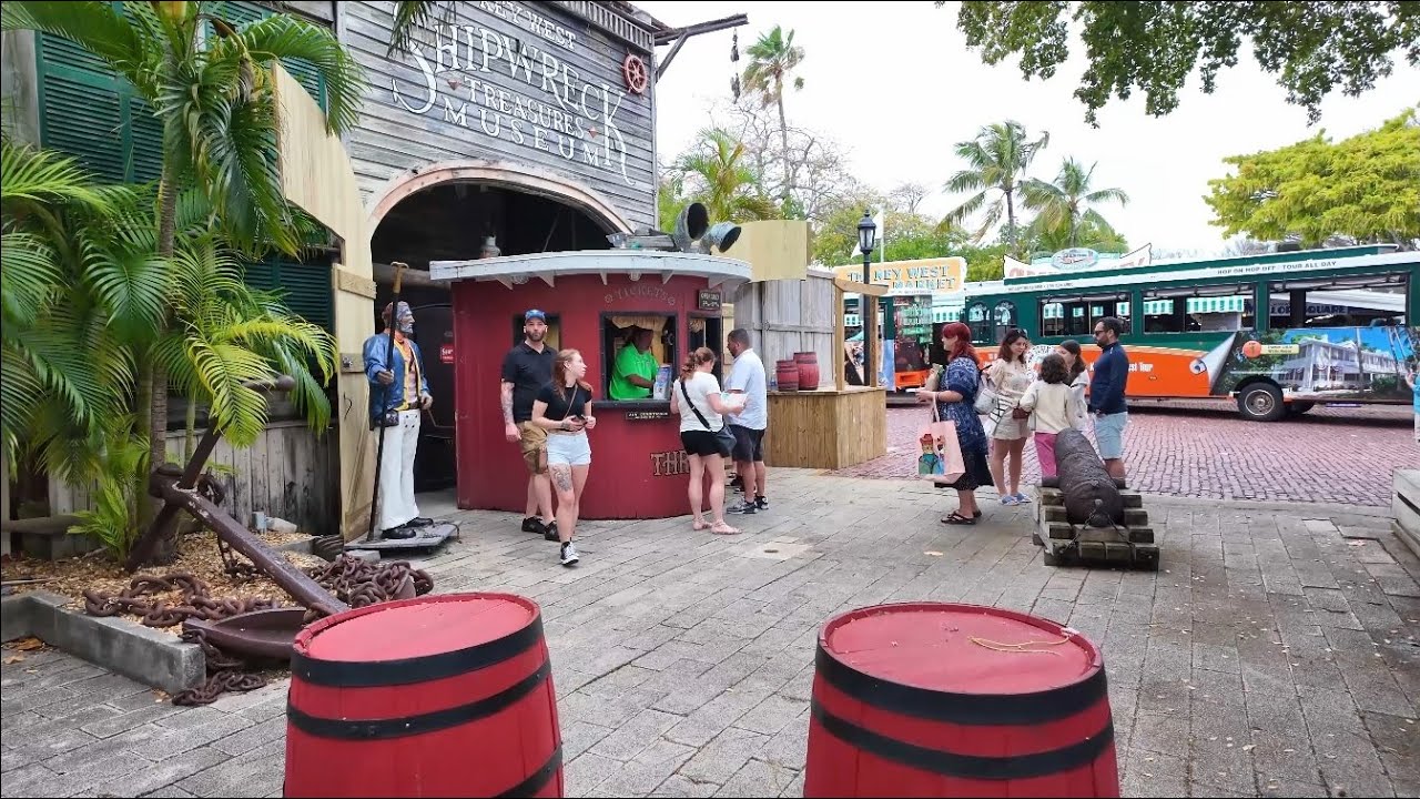 KEY WEST Florida - Historic Seaport District Harbor Walking Tour