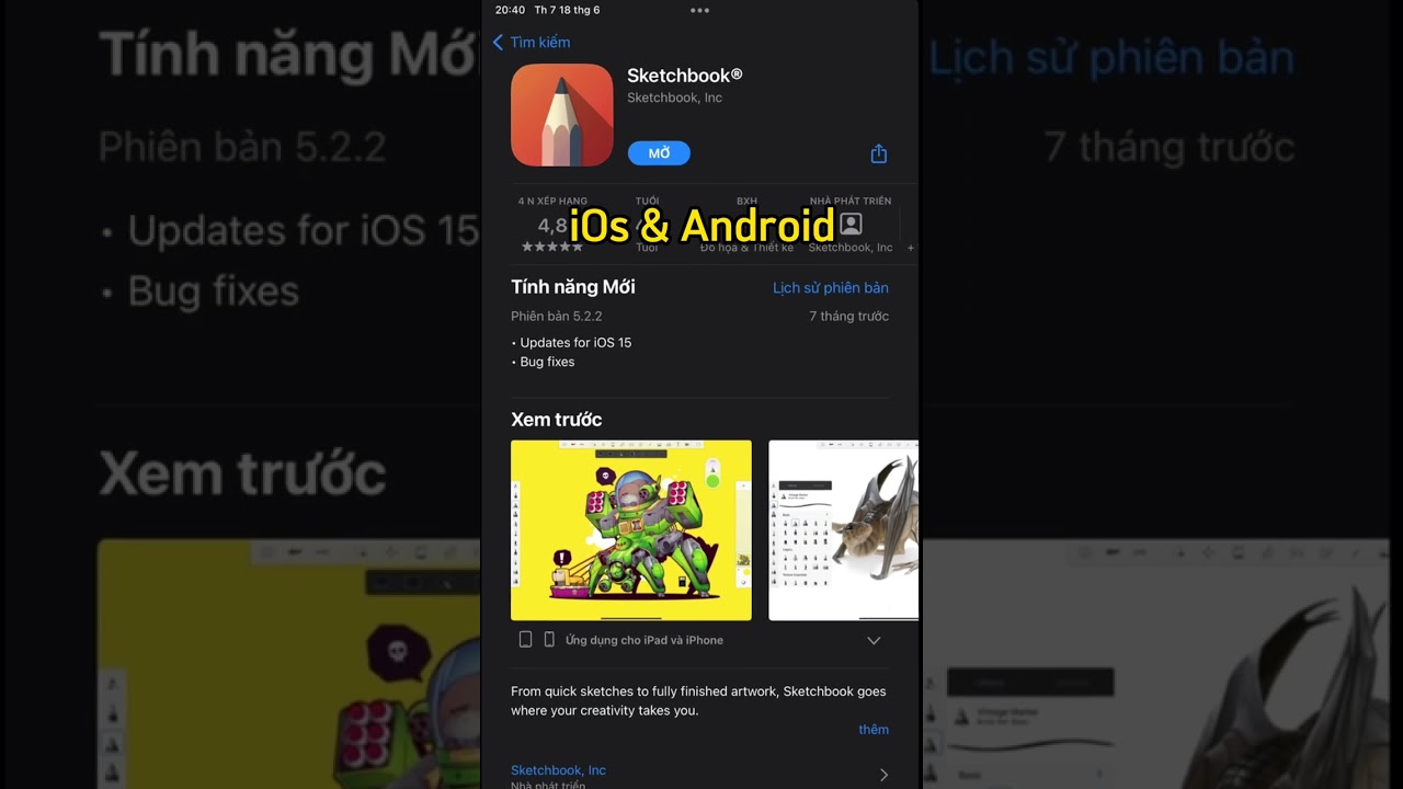 FREE DRAWING APP for iOs and Android #short
