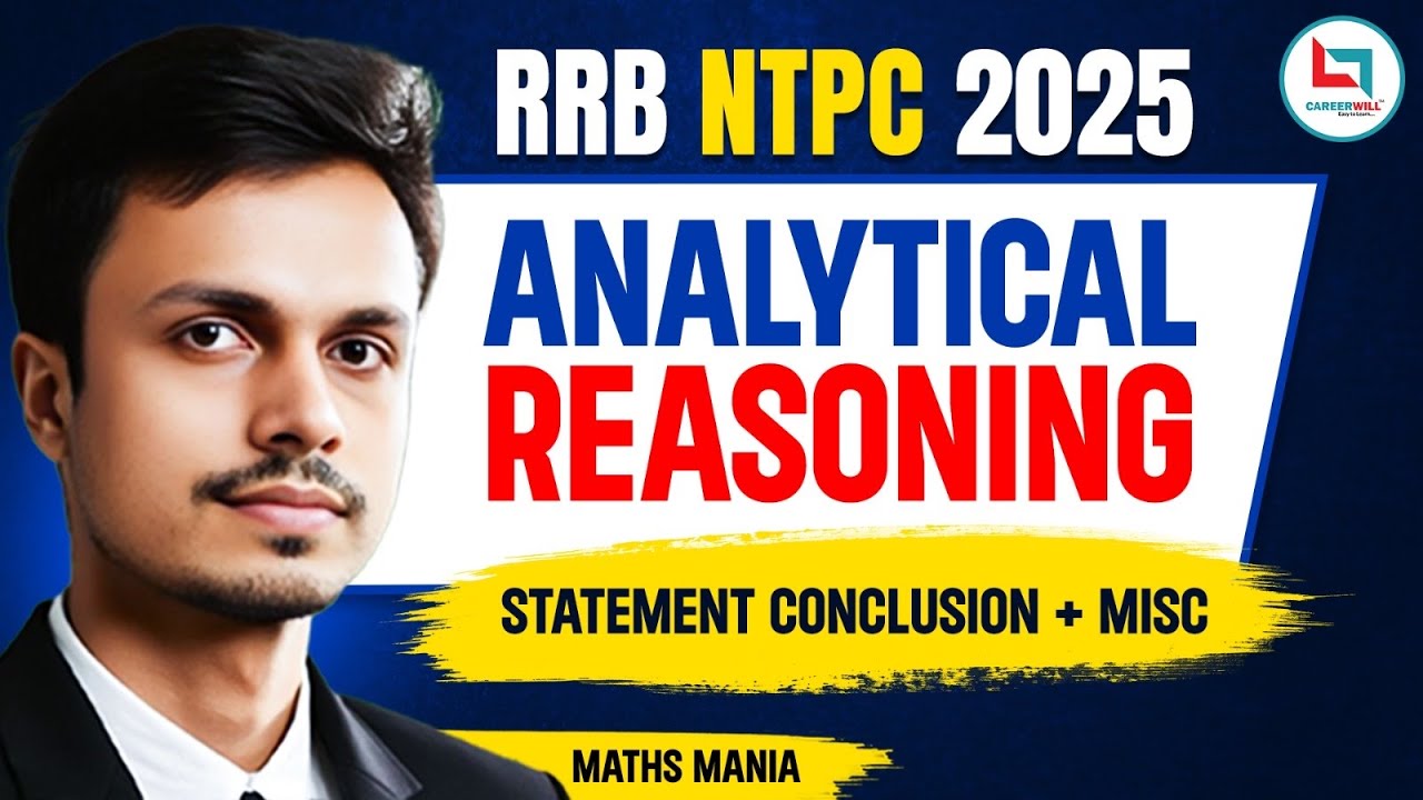 STATEMENT CONCLUSION | RRB NTPC 2025 | MATHS MANIA