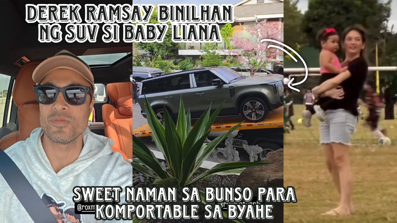 Derek Ramsay binilhan ng malaking SUV si baby Liana para komportable sa byahe 💕 swerte naman ni baby
