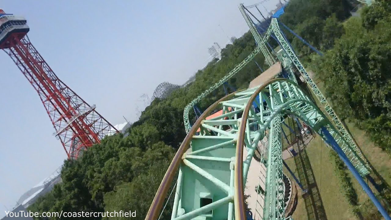 Shock Wave Front Row (HD POV) Six Flags Over Texas