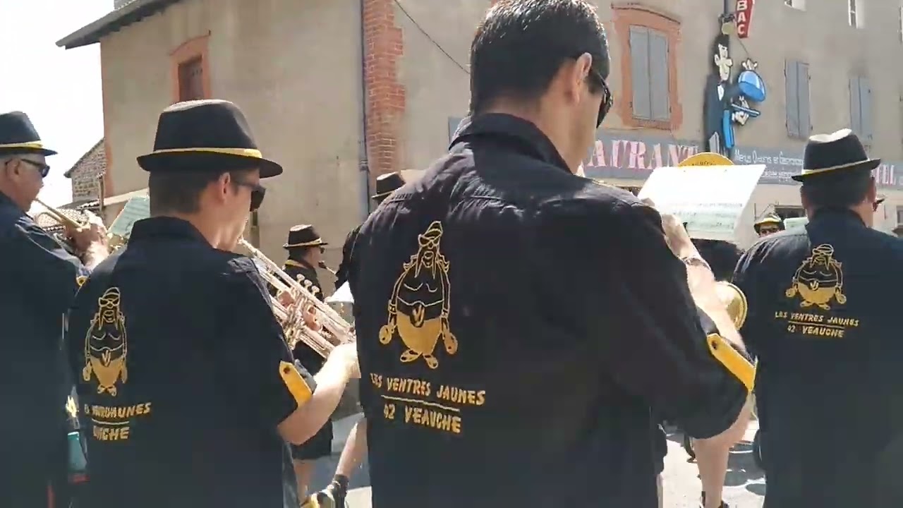 Banda Les Ventres Jaunes - Sauvain 2018 - Le Sport Roi