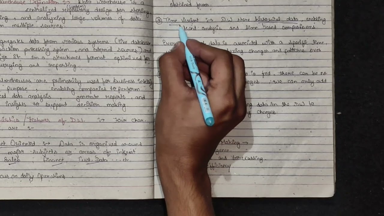 Lec. 1 || Data Warehouse And Data Mining || Characteristics, Purpose And Functions of Data Warehouse