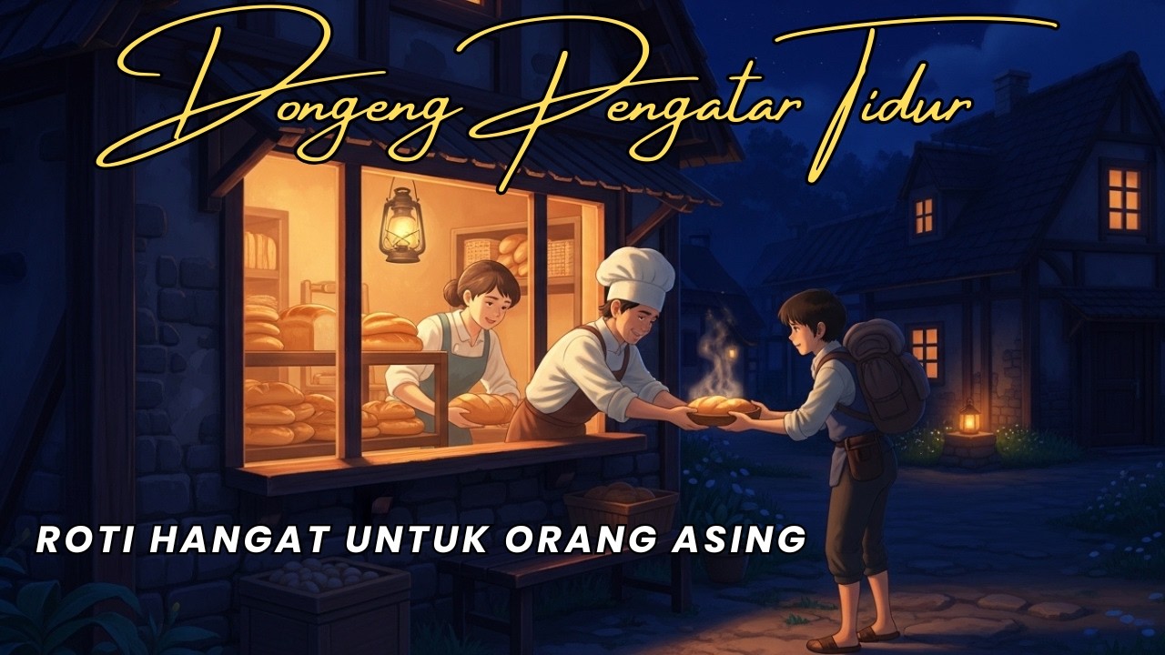 Roti Hangat untuk Orang Asing | Dongeng Sebelum Tidur Penuh Hikmah yang Menenangkan Hati