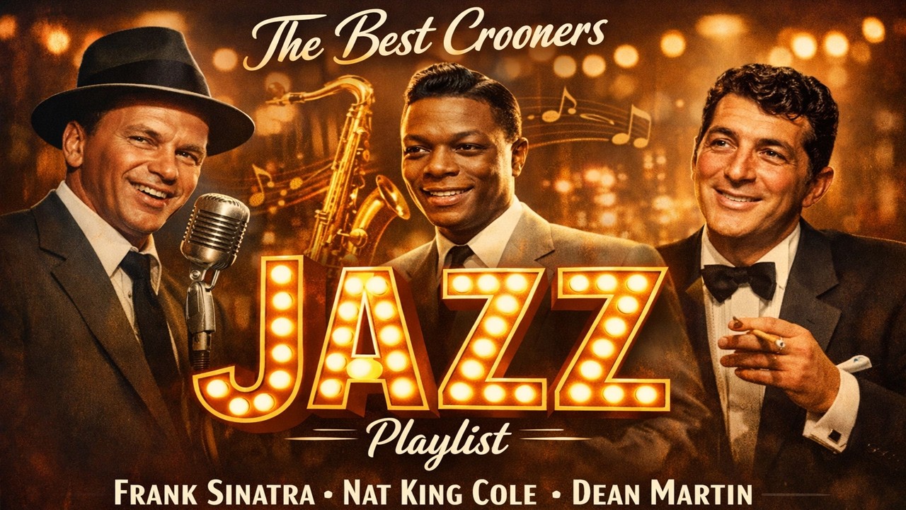 The Best Crooners Jazz Playlist 🎙️ Frank Sinatra, Nat King Cole, Dean Martin