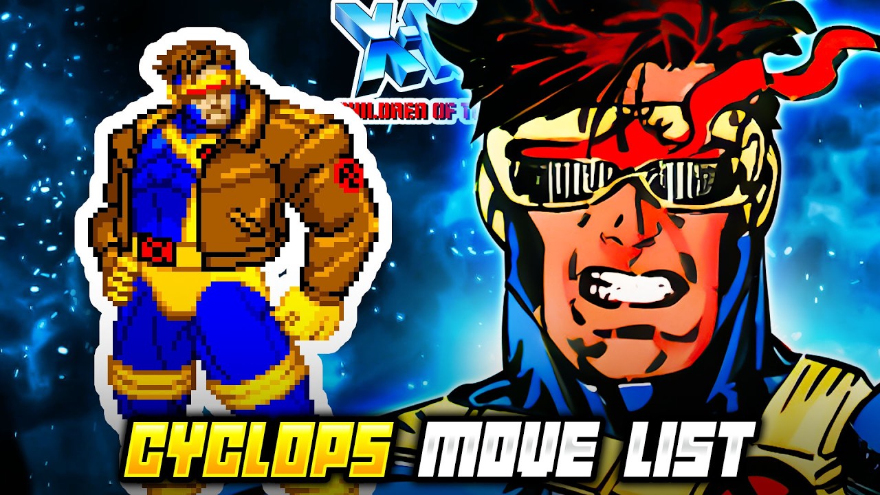 CYCLOPS MOVE LIST - X-Men: Children of the Atom (XCOTA)