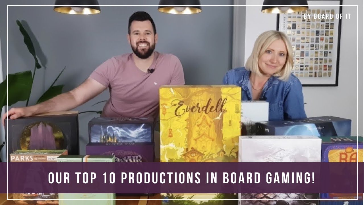 Board Of It's Top 10 Beautiful Board Game Productions!