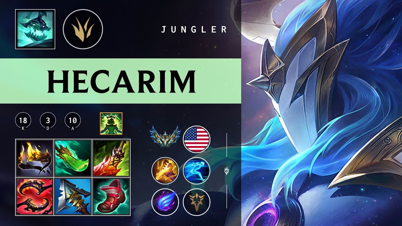 Hecarim Jungle vs Karthus - NA Challenger Patch 26.05