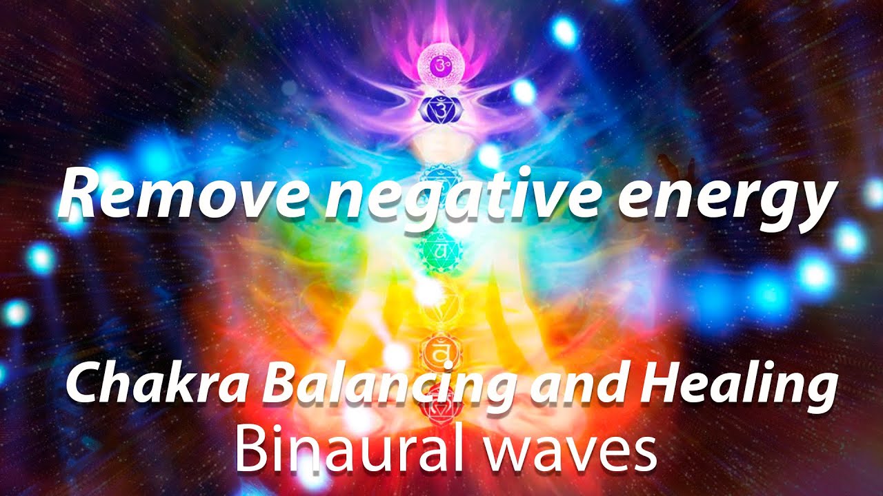 Remove negative energy mind, body, soul, home Healing binaural Wave Aura Cleansing Chakra Balancing