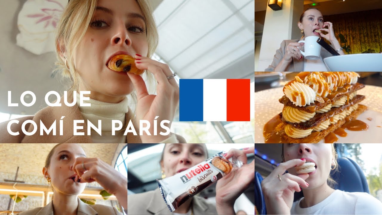 LO QUE COMÍ EN PARIS  🇫🇷+ DE VUELTA EN MÉXICO CON @CoreanoVlogs ❤️