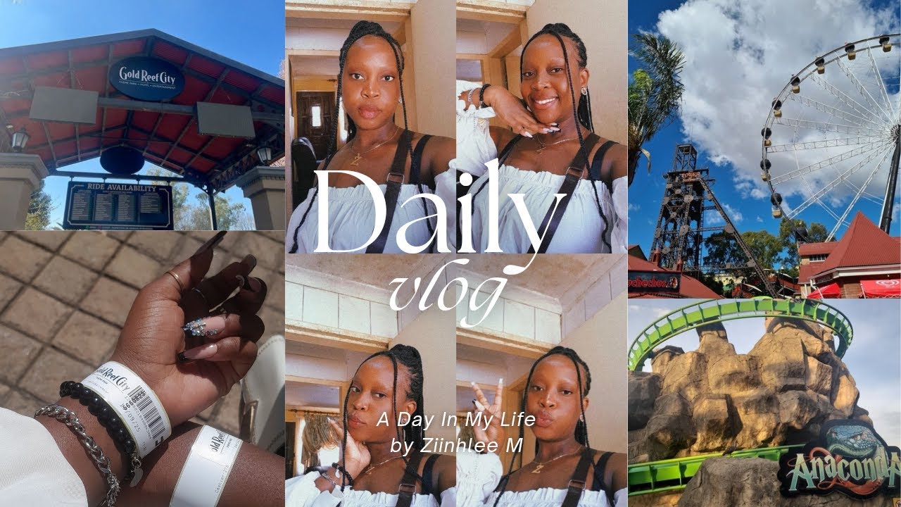 Spend the day with me/celebrating my sister's birthday/Gold reef city/South African youtuber