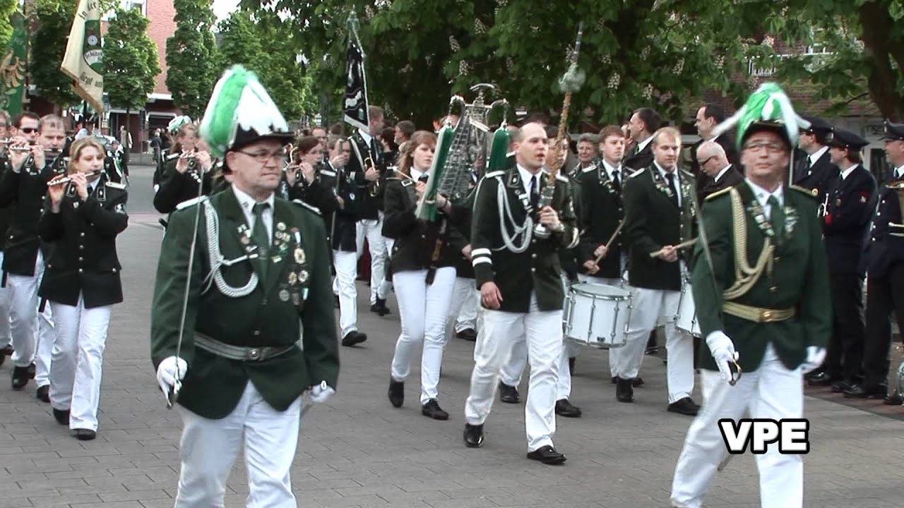 Bundesfest 2012 in Emsdetten Ringpolonaise Teil 1