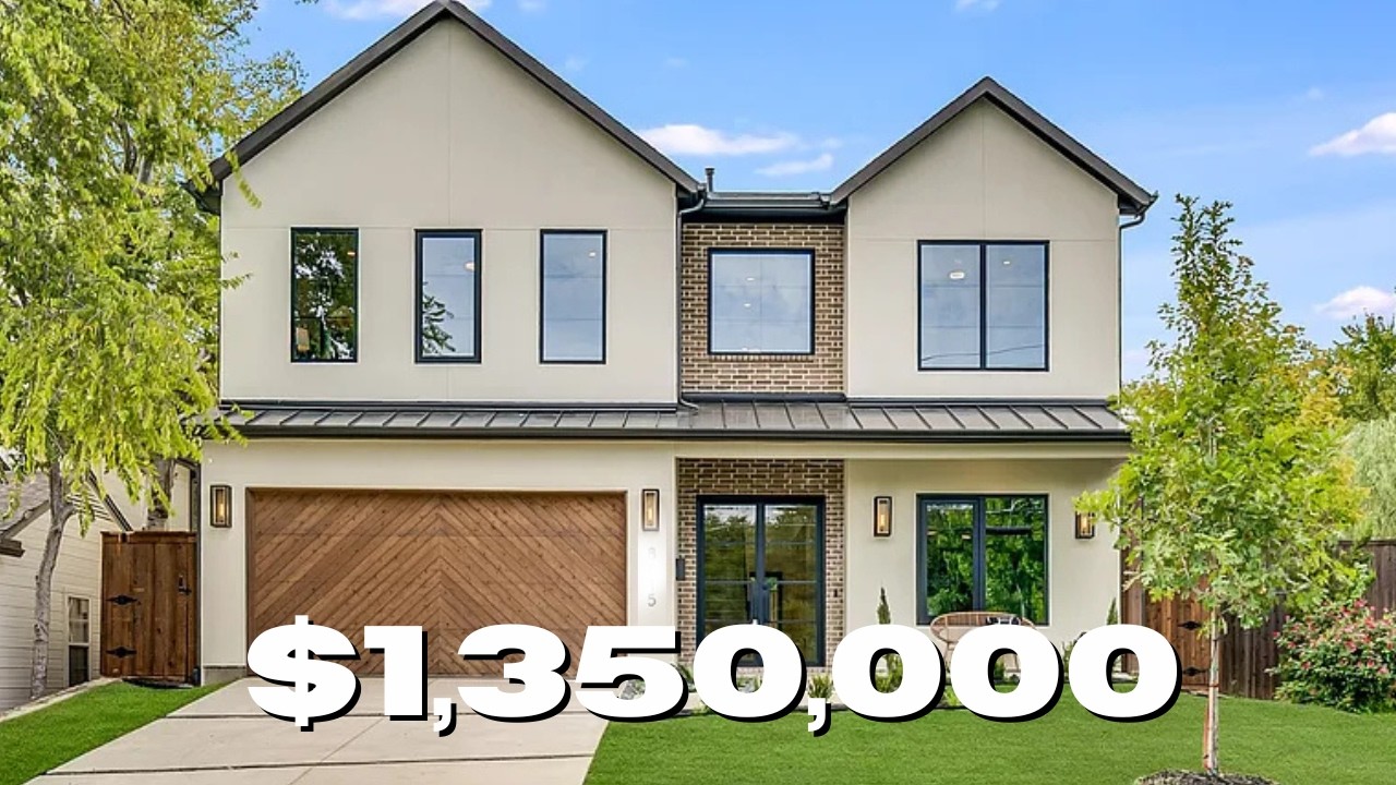 DALLAS REALTORS TOUR A $1.3M TRANSITIONAL HOME | WAIT UNTIL YOU SEE THIS DALLAS HOME