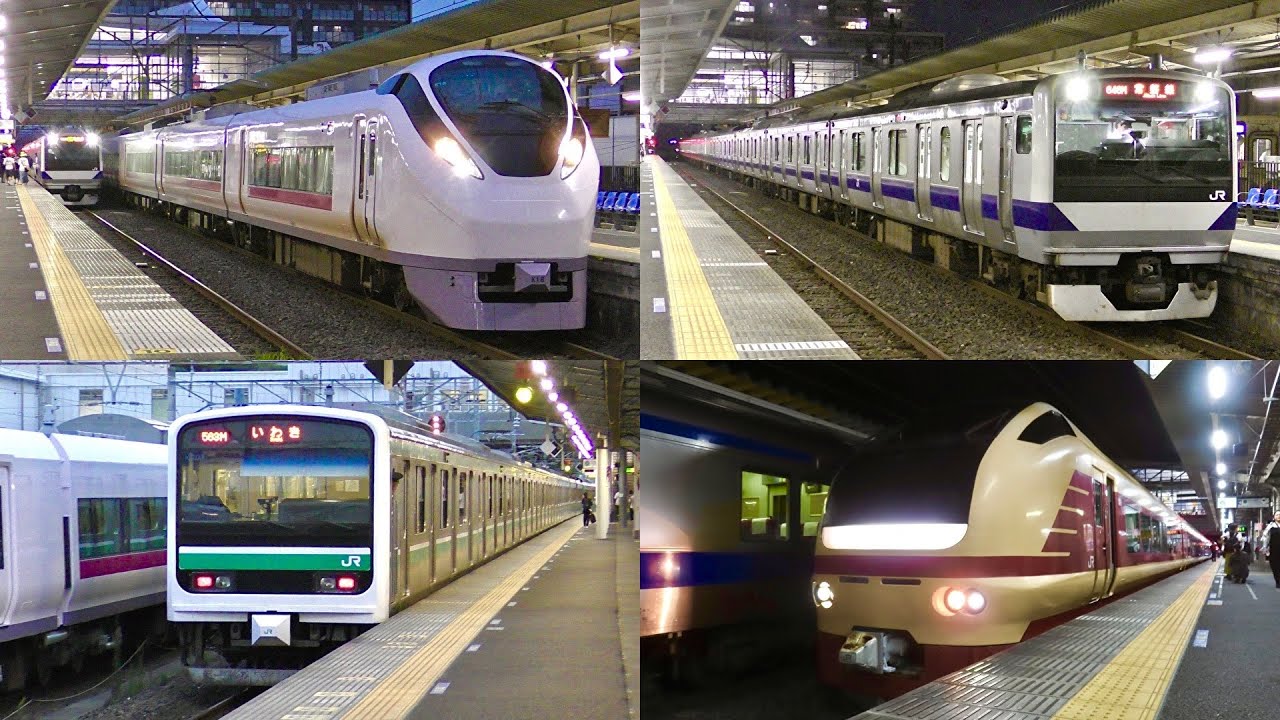 【特急も多く発着】常磐線 勝田駅　列車発着集　E657系・E531系・E501系ほか