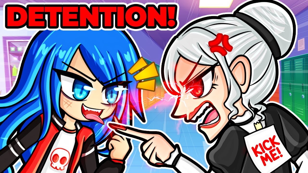 I GOT DETENTION AGAIN?! Bad Guys At School!