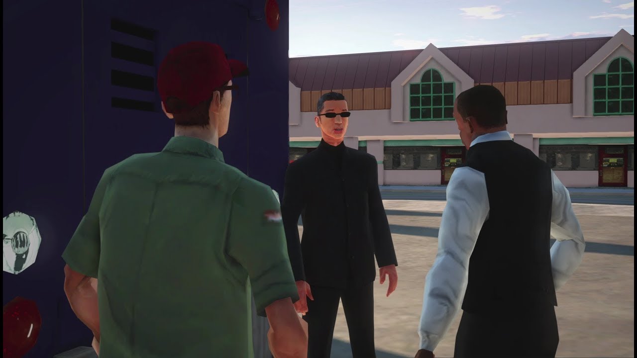 GTA San Andreas — Взлом банка в «Калигуле» (V Graphics)