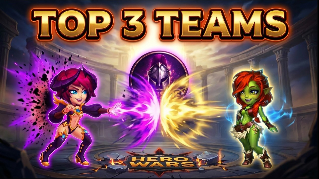 3 Best Teams for Maximum Damage! Hero Wars Alliance!