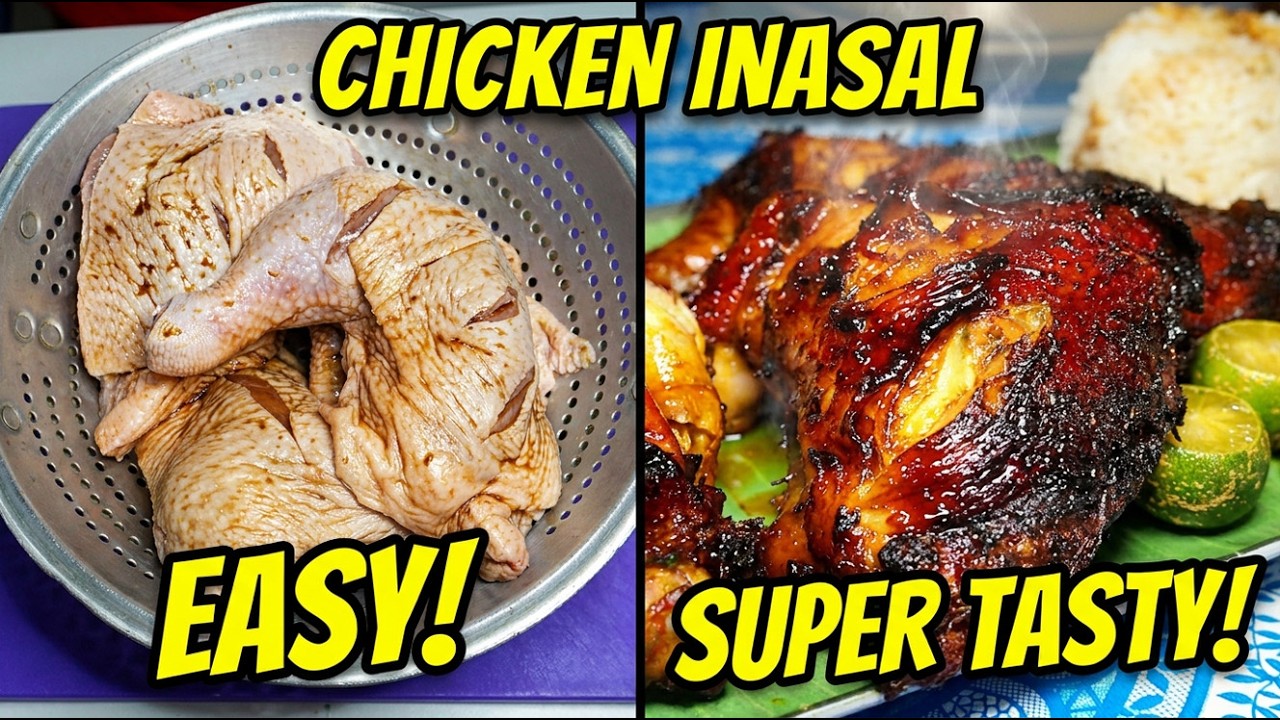 Crispy & Juicy 🤩 Chicken Inasal Air Fryer Recipe | Filipino Manok Recipe