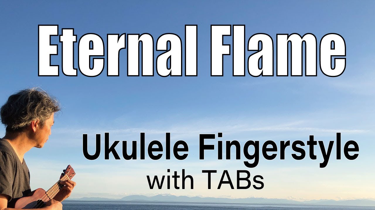 Eternal Flame (The Bangles) [Ukulele Fingerstyle] Play-Along with TABs