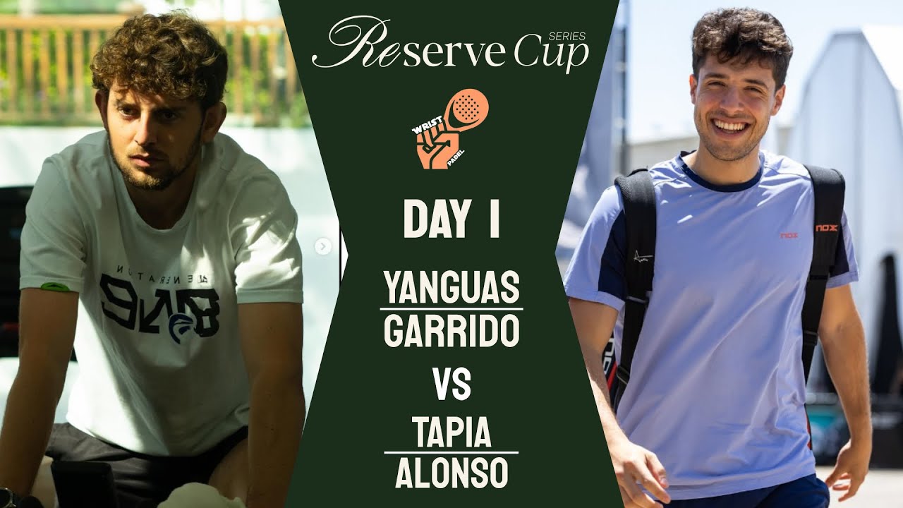 PRIMERO DEL AÑO - YANGUAS & GARRIDO VS TAPIA & ALONSO - RESERVE CUP SERIES MIAMI - HIGHLIGHTS DAY 1