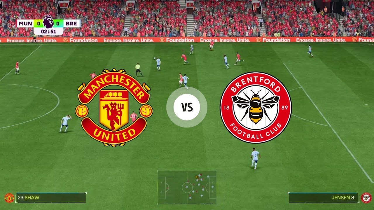EA FC 24 - Manchester United vs Brentford - Premier League