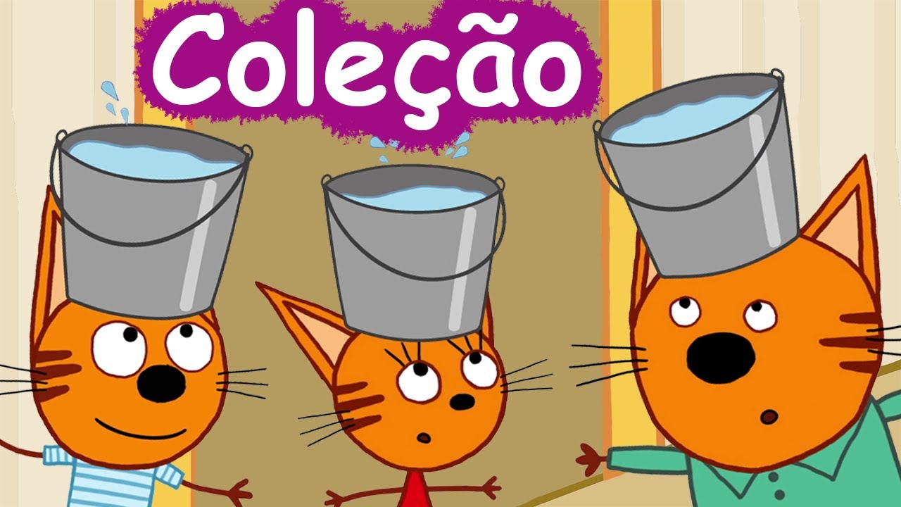 Kid-E-Cats em Portugues | Coleção dos episódios | Desenhos para crianças
