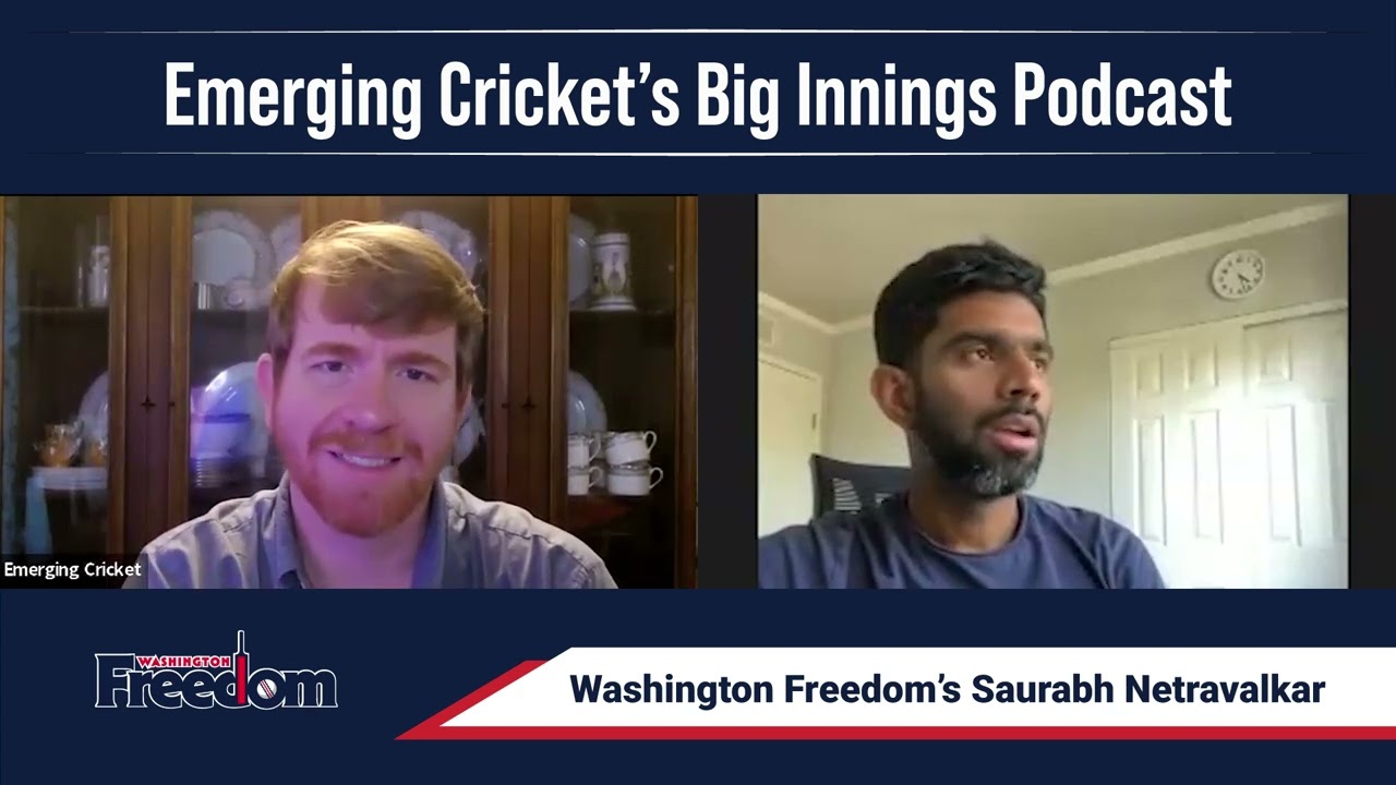Saurabh Netravalkar talks World Cup, Washington Freedom, and MLC hosts Morrisville and Texas.