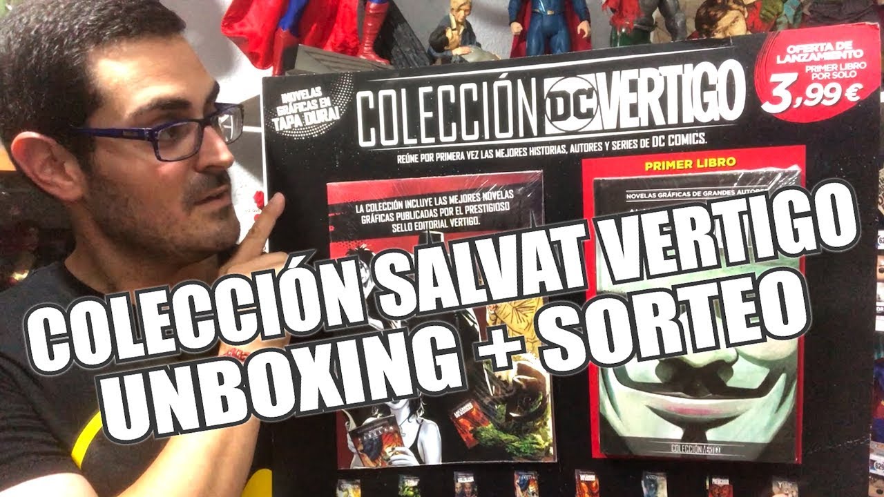 Colecci&oacute;n DC VERTIGO SALVAT | Unboxing +  SORTEO V de Vendetta