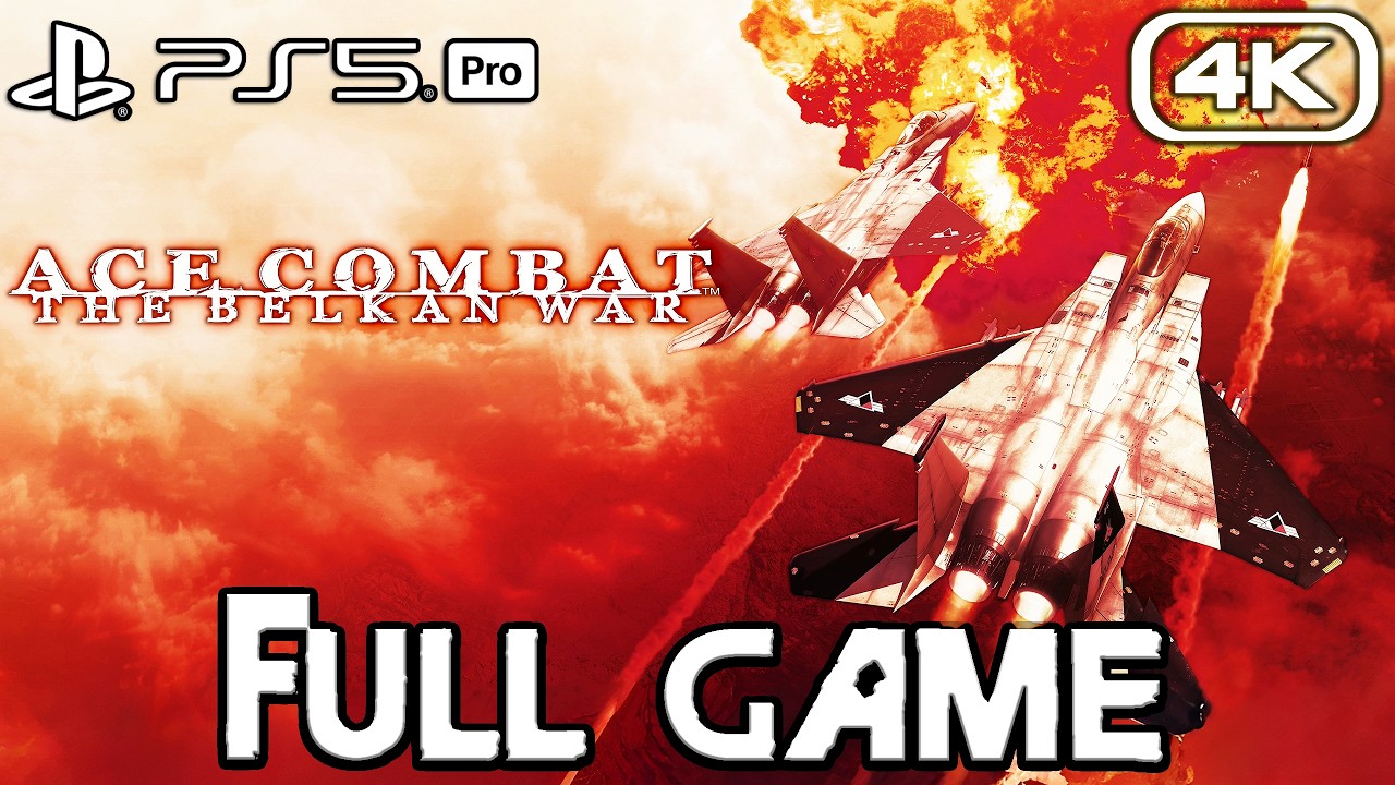 ACE COMBAT 0 THR BELKAN WAR Gameplay Walkthrough FULL GAME (4K 60FPS) No Commentary
