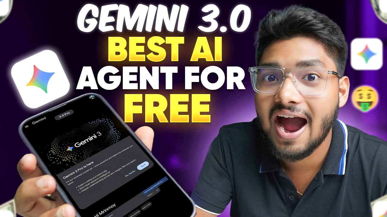 Gemini 3.0 Pro Review: The Best & Most Powerful AI Agent Ever 🔥🔥