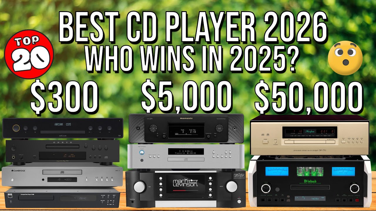 Лучшие CD-проигрыватели 2026 года – лучшие Hi-Fi, SACD и CD-проигрыватели для аудиофилов 🔊 Аудио ...
