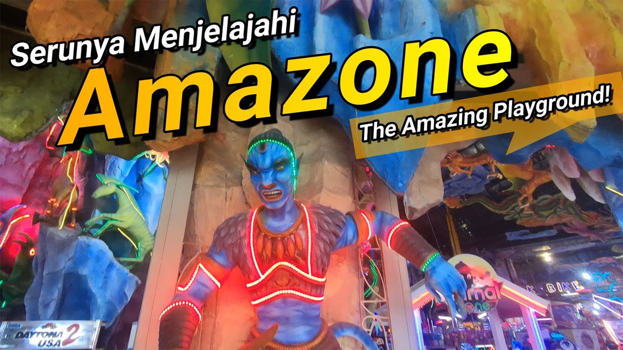 SERU SERUAN BERMAIN DI AMAZONE PLAYGROUND BIG MALL SAMARINDA | Jalan Seru 56