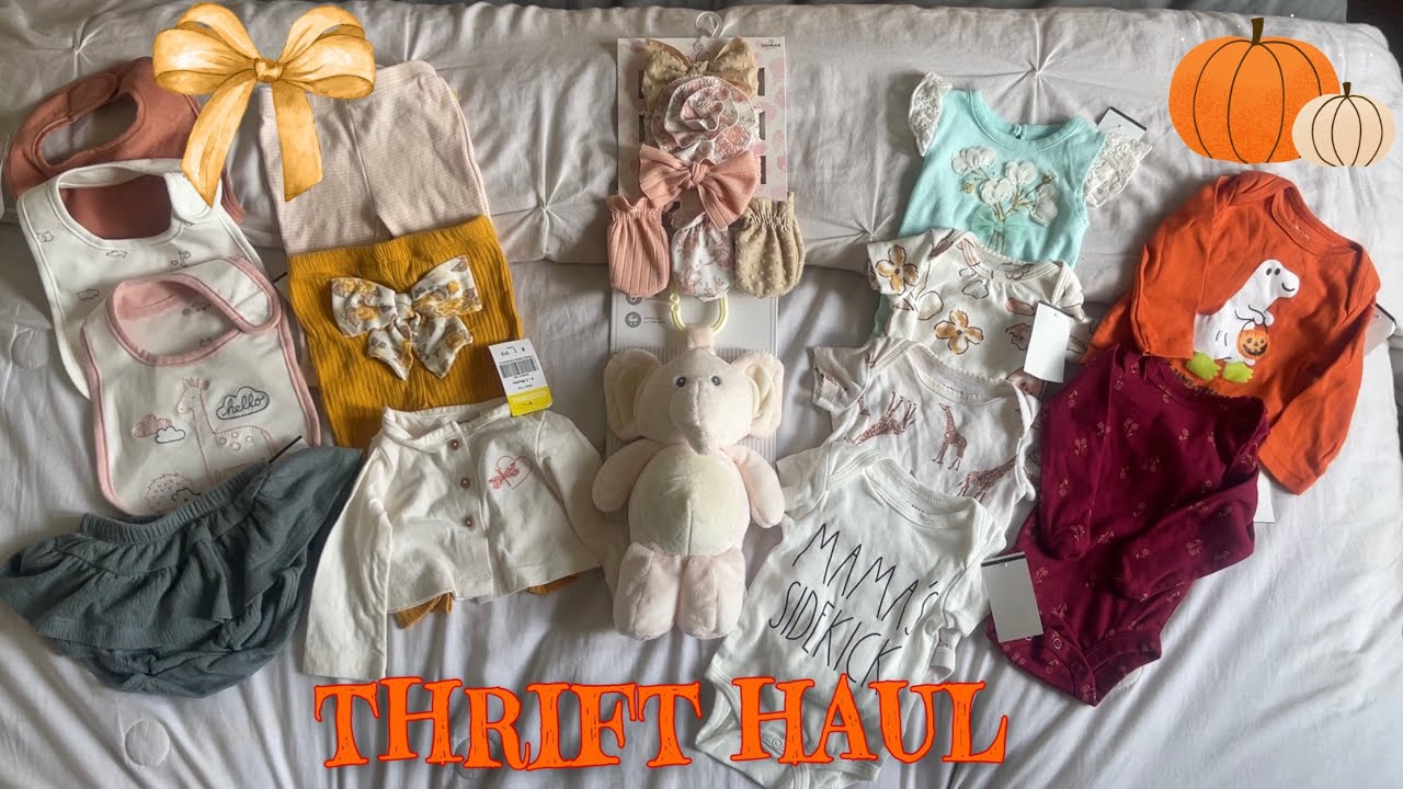 Reborn Baby Thrift Haul 🎃🛍️🍁