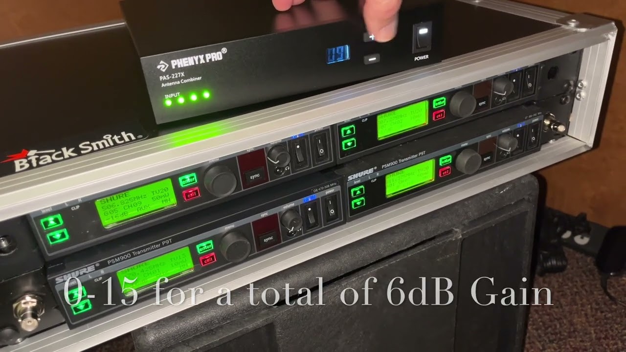 Worship Musician Magazine Review | Phenyx Pro PAS 227X, PAS 225X Antenna Combiner