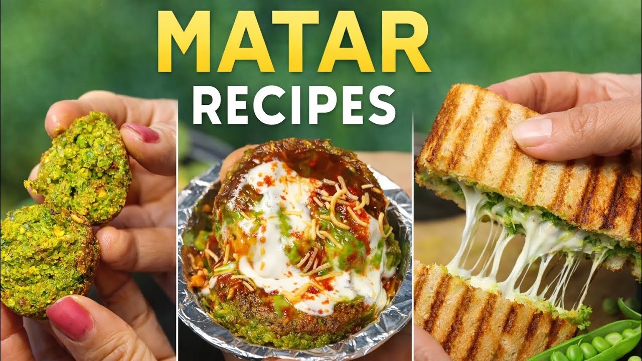 Easy recipe from matar / Superfast breakfast ideas must try this season