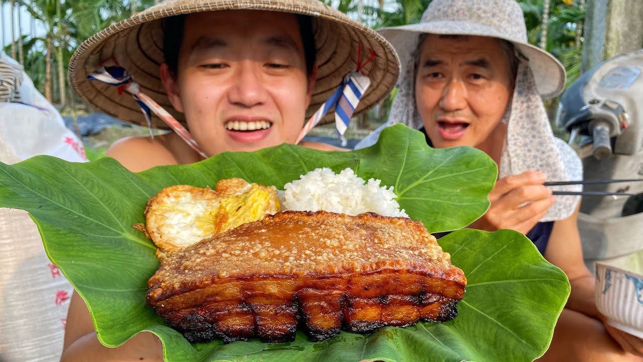 超好吃脆皮五花肉！Super delicious crispy pork belly!