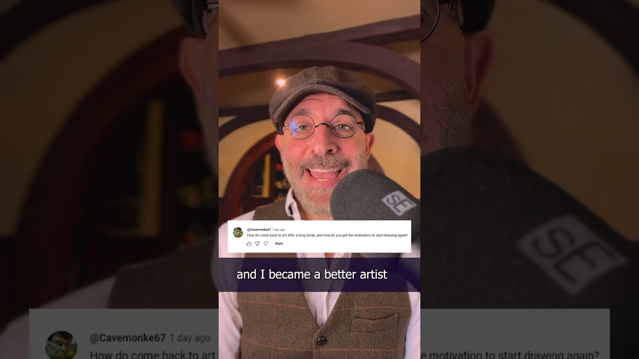 AMA 5: "How Do You Get Motivated To Start Drawing Again After a Long Break?"