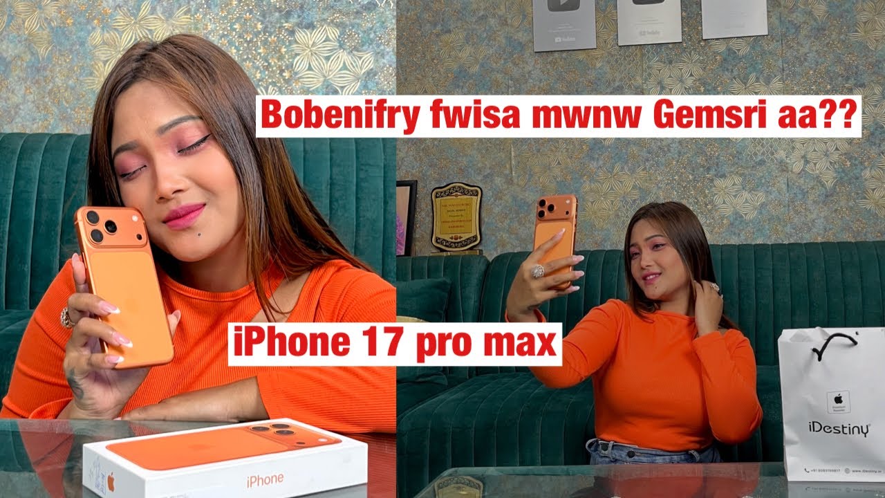 Распаковка iPhone 17 Pro Max || Страдания Джемсри очень прекрасны 😭🙏🏼