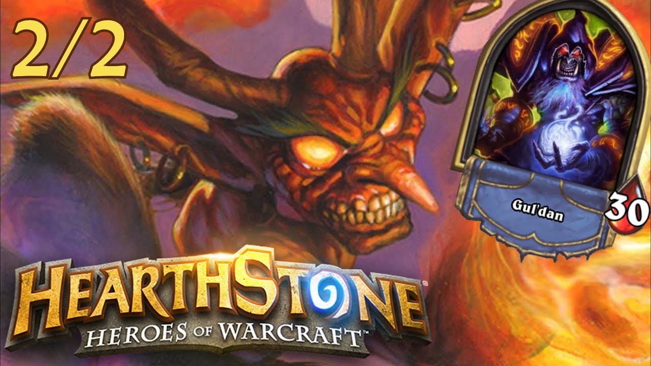 HEARTHSTONE - ZOOLOCK 2/2 - Prezentacja talii Czarnoksiężnika - Poradnik - Gameplay