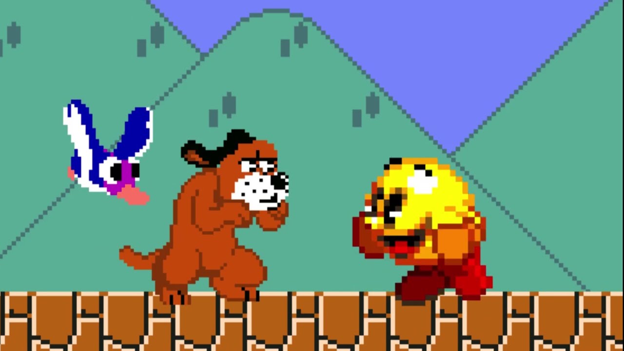 THE DUCK HUNT DOG VS MUGEN CHARACTERS | FUNNY GAMING