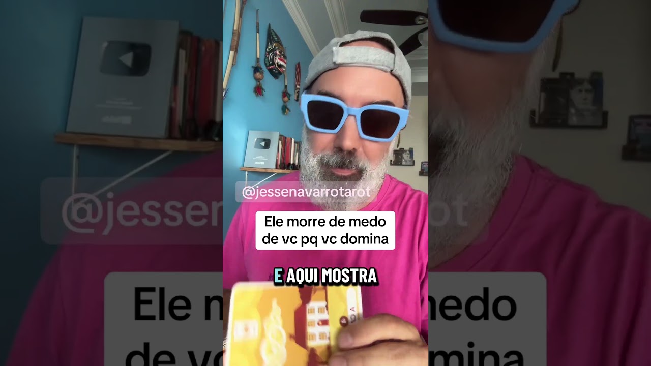 Ele morre de medo de vc. Primeiro pq não dá pra mentir pra vc. Segundo pq vc sempre está certa