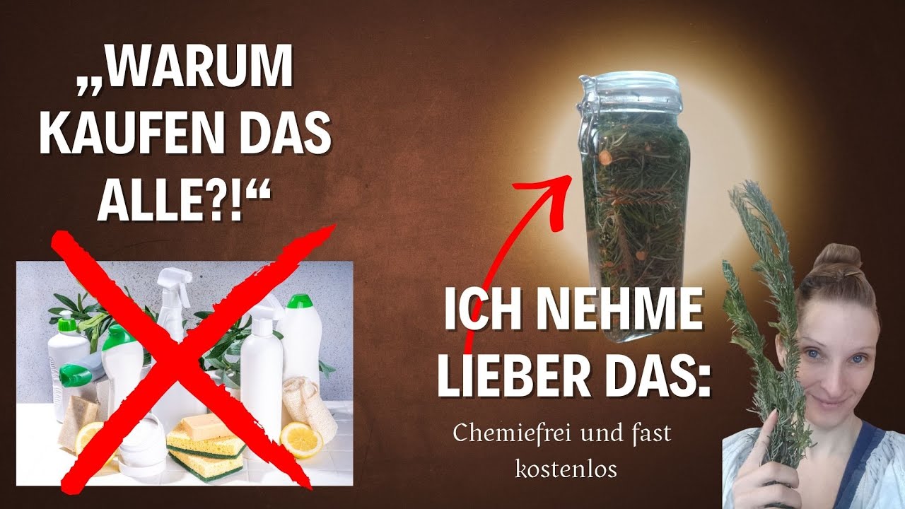 Warum kaufen wir eigentlich Putzmittel? Ein einfaches Beispiel für Selbstversorgung im Alltag.