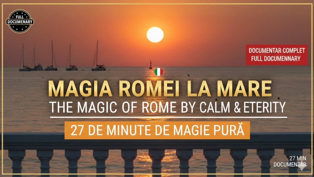 Ostia Lido – The Magic of the Sea and Sunset in Rome’s Port | A Perfect Summer Day in Italy.
