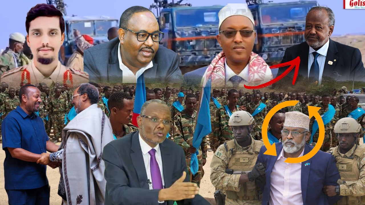 DEG-DEG Qorshe xabsiga lagu dhigayo Axmed madobe oo Socda Ciidanka PSF oo la waregay Bosaso Owdal oo