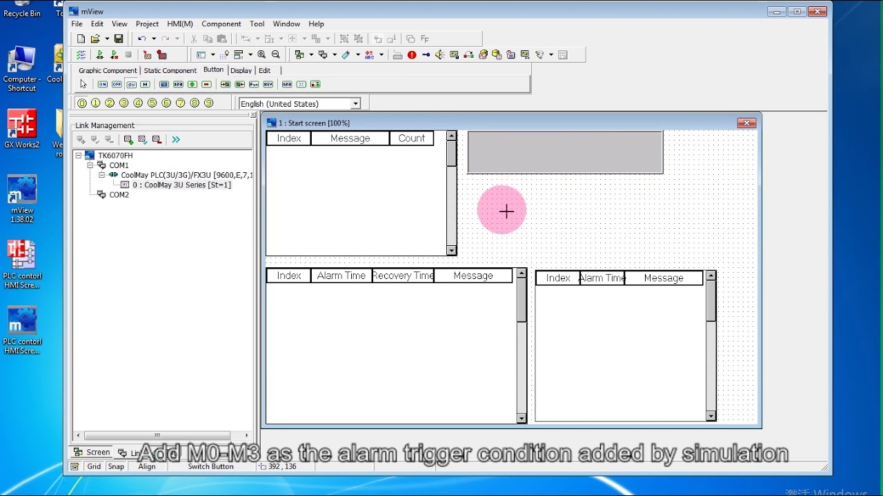 Demo of the Alarm Function | Coolmay TK HMI